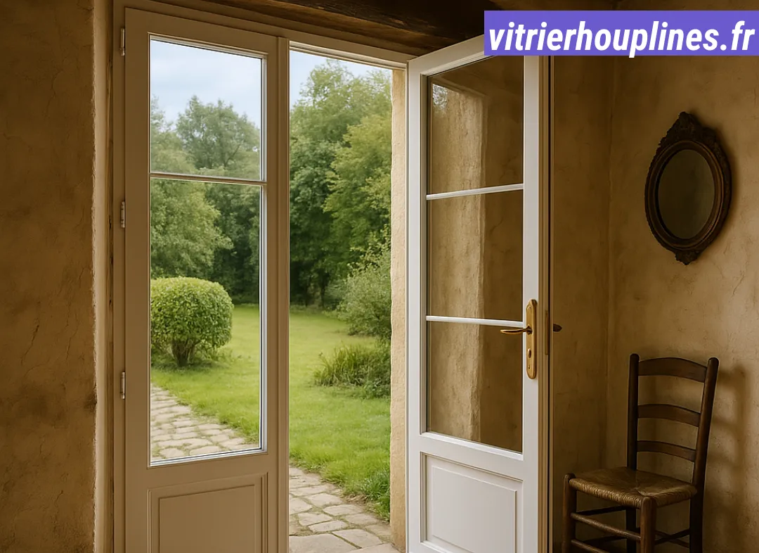Installation de fenêtre en PVC Houplines